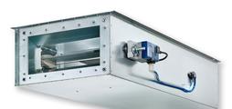 For supply air systems with demanding acoustic requirements and low airflow velocities